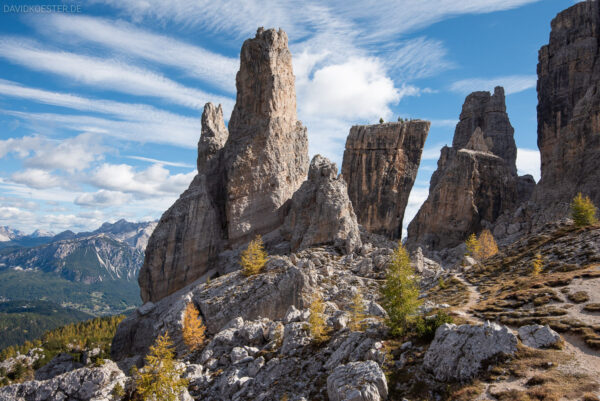 Dolomiten - Cinqui Torri, Ampezzaner Dolomiten