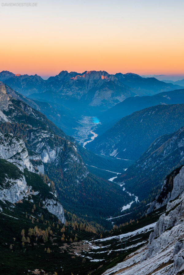 Dolomiten - Blick auf Lago Santa Caterina