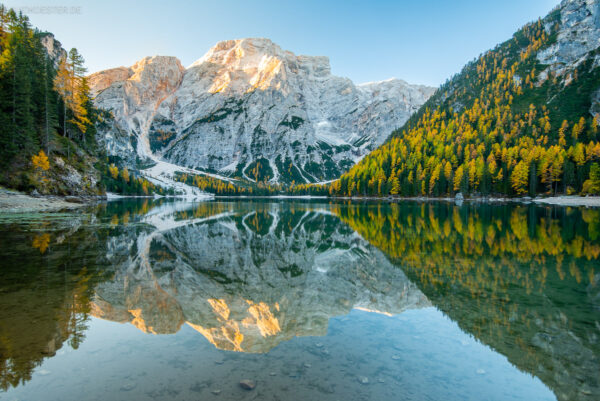 Dolomiten - Pragser Wildsee mit Seekofel