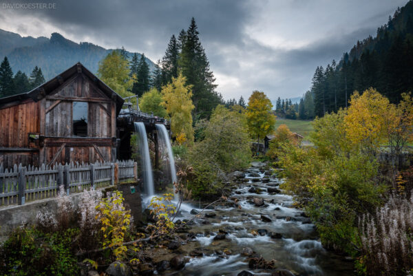 Dolomiten - Ultental mit Wassermühle Sankt Gertraud