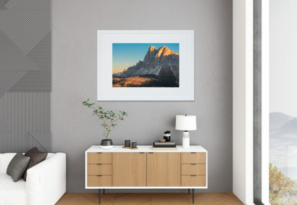 Dolomiten - Mondaufgang am Peitlerkofel, Südtirol – Bild 2