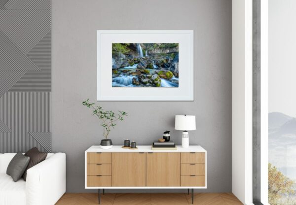 Dolomiten - Wasserfall Cascate di Vallesinella – Bild 2