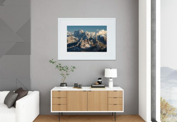 Dolomiten - Dürrensee mit Cristallo Gruppe, Höhlenstein – Bild 2