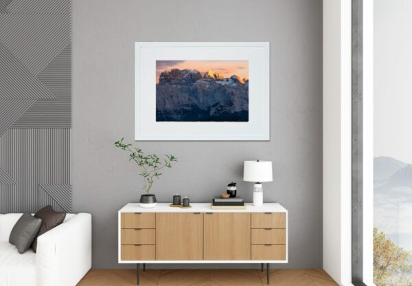 Dolomiten - Brenta-Gruppe im Sonnenuntergang – Bild 2