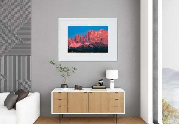 Dolomiten - Rosengarten im Alpenglühen – Bild 2