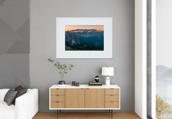 Dolomiten - Sonnenaufgang am Sellastock, Sellagruppe, Südtirol – Bild 2
