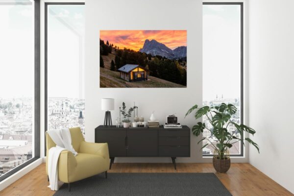 Dolomiten - Hütte am Peitlerkofel, Südtirol – Bild 3