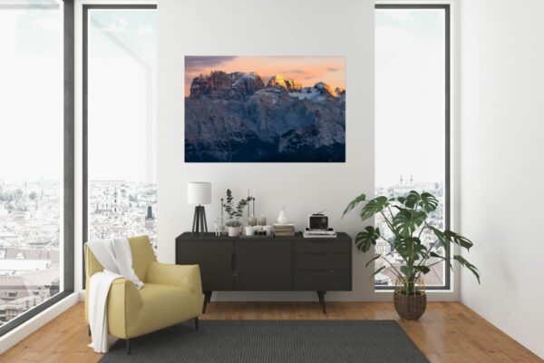 Dolomiten - Brenta-Gruppe im Sonnenuntergang – Bild 3