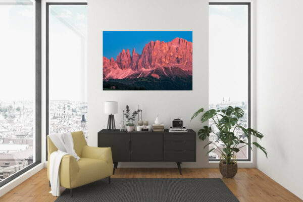Dolomiten - Rosengarten im Alpenglühen – Bild 3