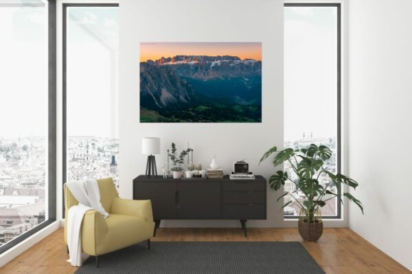 Dolomiten - Sonnenaufgang am Sellastock, Sellagruppe, Südtirol – Bild 3