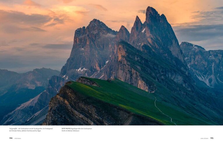 Bildband Südtirol Dolomiten Inhalt