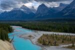 Kanada - Athabasca River, Icefields Parkway, Jasper NP