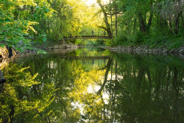 Halle Bilder - Saale beim Sophienhafen