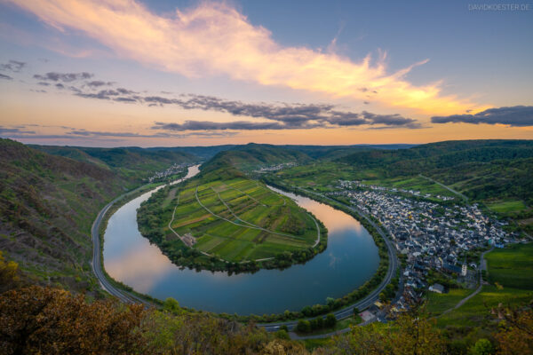 Deutschland - Moselschleife im Calmont, Bremm