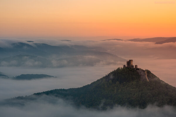 Burg Trifels, Pfälzerwald, Rheinland-Pfalz, Deutschland