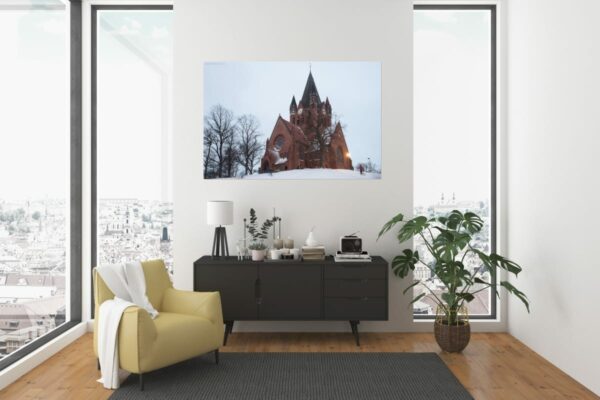 Halle Bilder - Pauluskirche im Winter – Bild 3