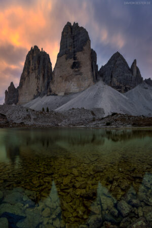 Dolomiten - Drei Zinnen See, Südtirol