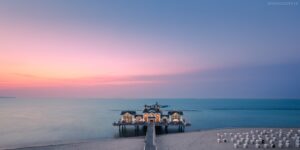 Deutschland - Panorama der Seebrücke Sellin, Insel Rügen, Mecklenburg-Vorpommern