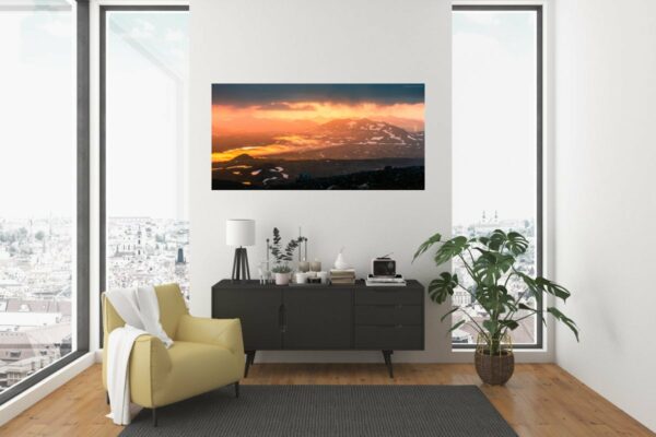 Kamtschatka - Vulkanlandschaft bei Sonnenaufgang, Panorama – Bild 2