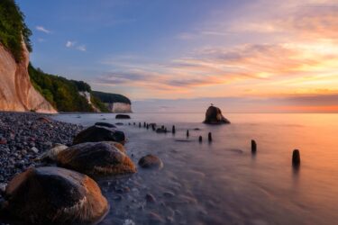Deutschland - Insel Rügen, Kreidefelsen und Steilküste, Nationalpark Jasmund