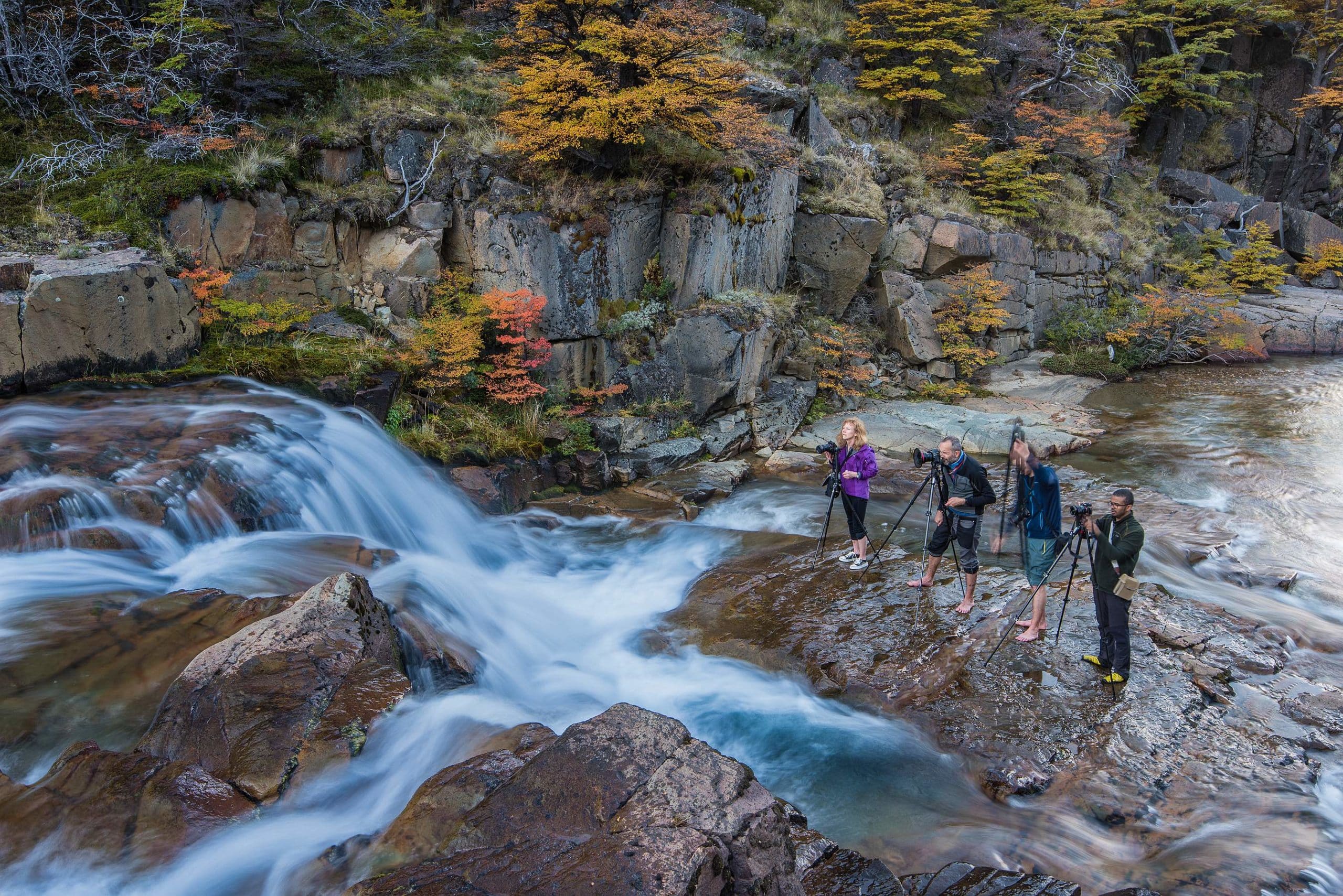Ein besonderes Erlebnis - Teilnehmer eines Fotoworkshops